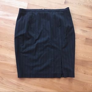 Michael Kors pinstripe pencil skirt